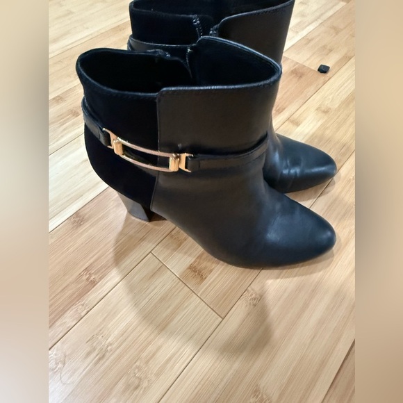 ISOLA Eppie Women’s Black Leather Ankle Boot – Size 7.5M - Picture 6 of 12